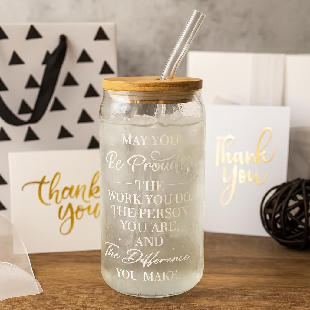 LUICONMO Thank You Gifts for Women, Employee Appreciation Gifts | Back to School Teacher Gift, Bosses Day Gifts for Women Coworkers Mentor Nurse Friends Leaders