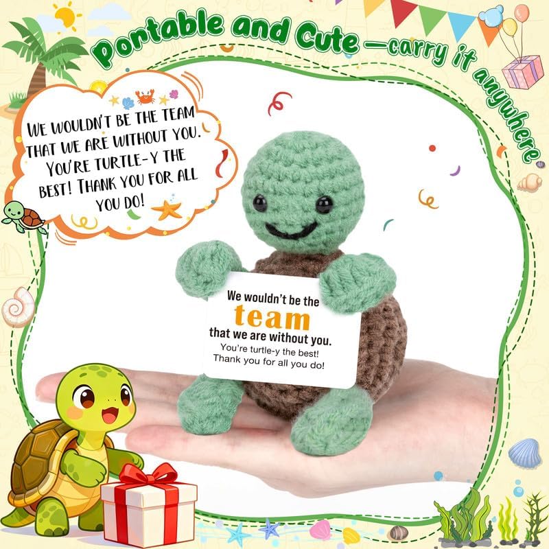 Xinezaa Appreciation Gifts for Coworker Employee Boss Team, Crochet