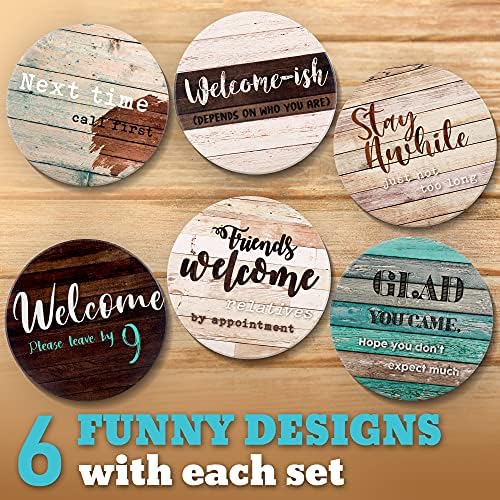 Funny Coasters - House Warming Gifts New Home - Housewarming Gifts for