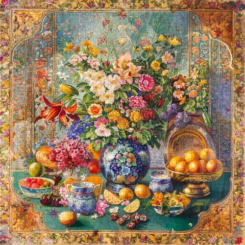 Jigsaw Puzzles for Adults 1024 Pieces, Interlock Perfectly Letter on