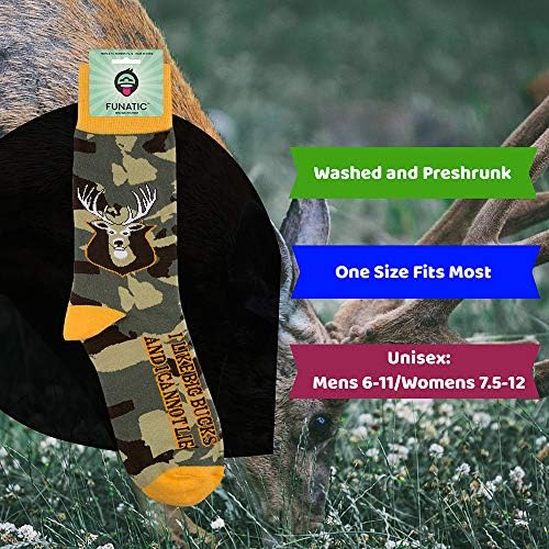 FUNATIC Funny Outdoor Themed Socks for Men Women - Nature and Sports