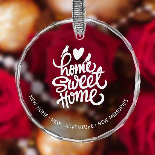 House Warming Gifts New Home- Crystal Ornament New Home with Gift Box, Housewarming Gifts Ideas for New House- in Our New Home Gifts Ideas for New House Decoration (New Home 02)