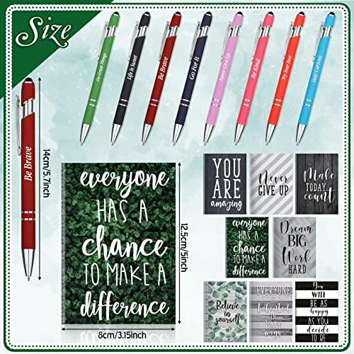 Funrous 32 Pcs Mini Notebooks with Pens Adults Party Favors, Classic