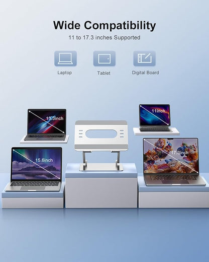 Adjustable Aluminum Laptop Stand - Field & Blessing