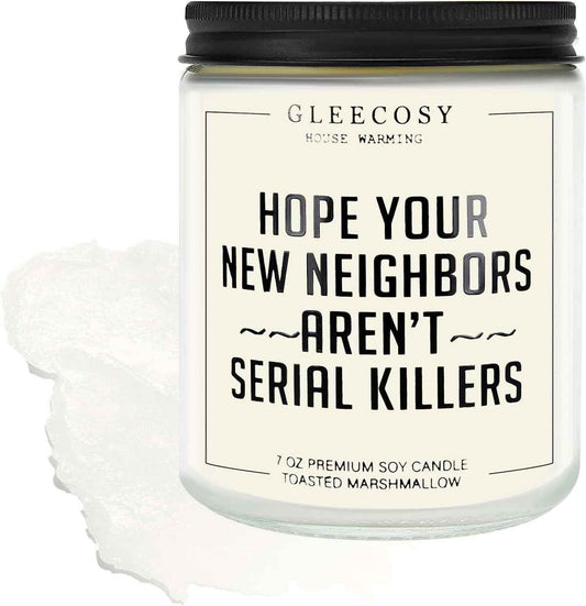 Home Housewarming Scented Candle – Funny New House Warming Gift Ideas for Apartment, Neighbor, Homeowners