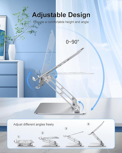 Adjustable Aluminum Laptop Stand - Field & Blessing