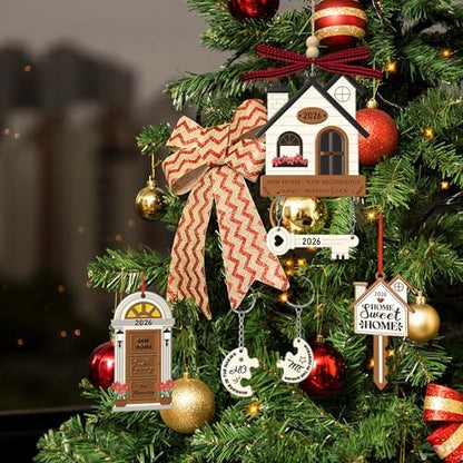New Home Ornaments 2026, Housewarming Gifts New Home Gifts Ideas 4PCS