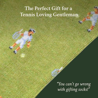The Tennis Tantrum Socks - Funny Tennis Men's Socks - Sporty Gift for
