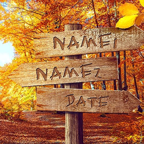 BOTTEGAARTS Crossroads Heart of Autumn Personalized Photo or Canvas