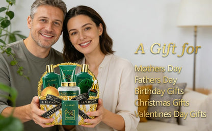 Eucalyptus Spa Bath Gifts Set, 9Pcs Premium Spa Gift Basket for Women
