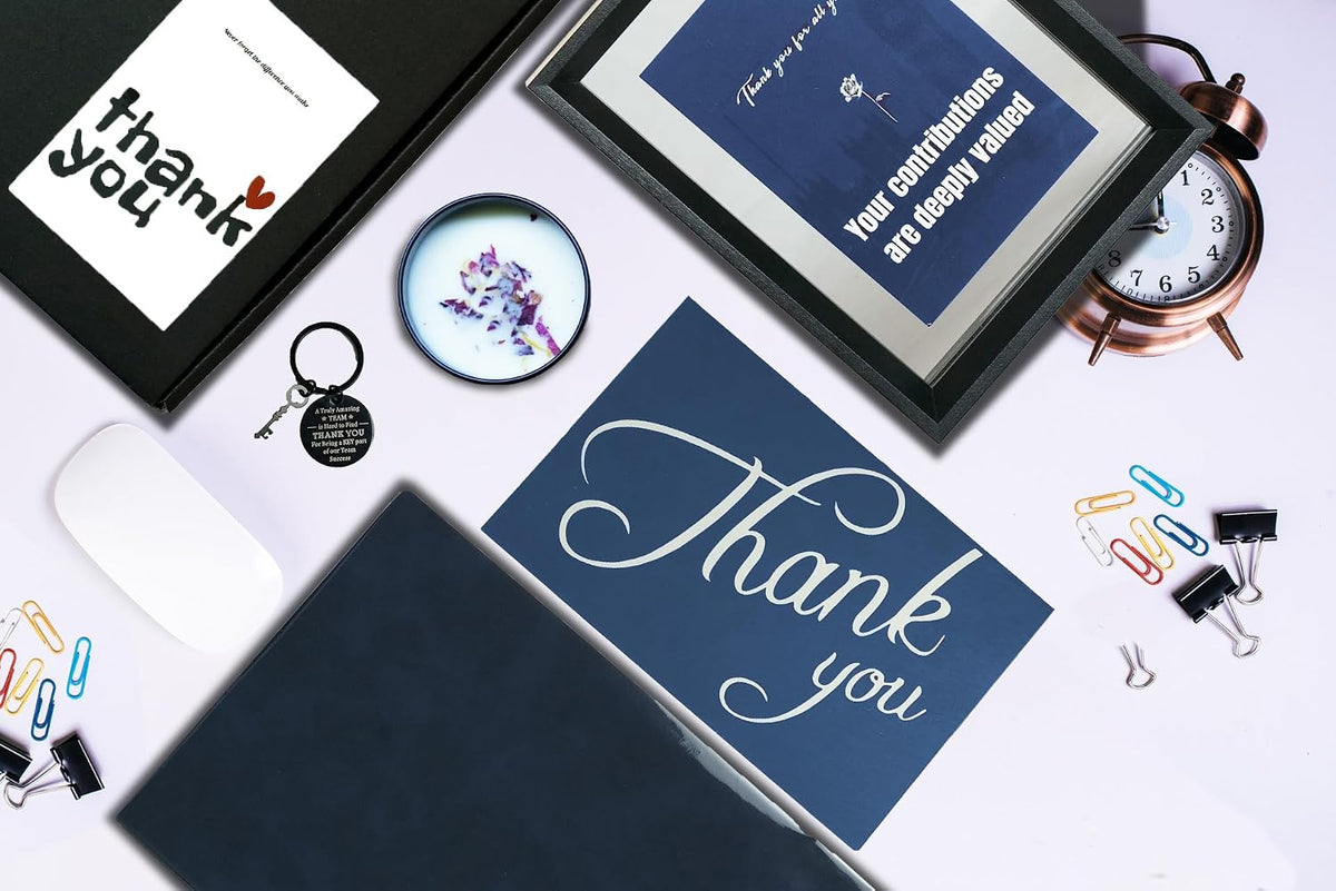 Employee Appreciation Gifts Bulk Thank You Gift Box Work Gift Baskets Difference Maker Gift Box for Coworkers, Office Staff, Team, Mentor, Friends, Leaders, Boss, Teachers, Farewell, Retirement