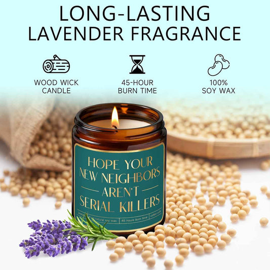 House Warming Gifts New Home,Housewarming Gift,House Warming Gifts for New House,New Home Gift for Homeowner,Funny Housewarming Candle for Neighbor,Couple,Friend,Sister,Women,Men