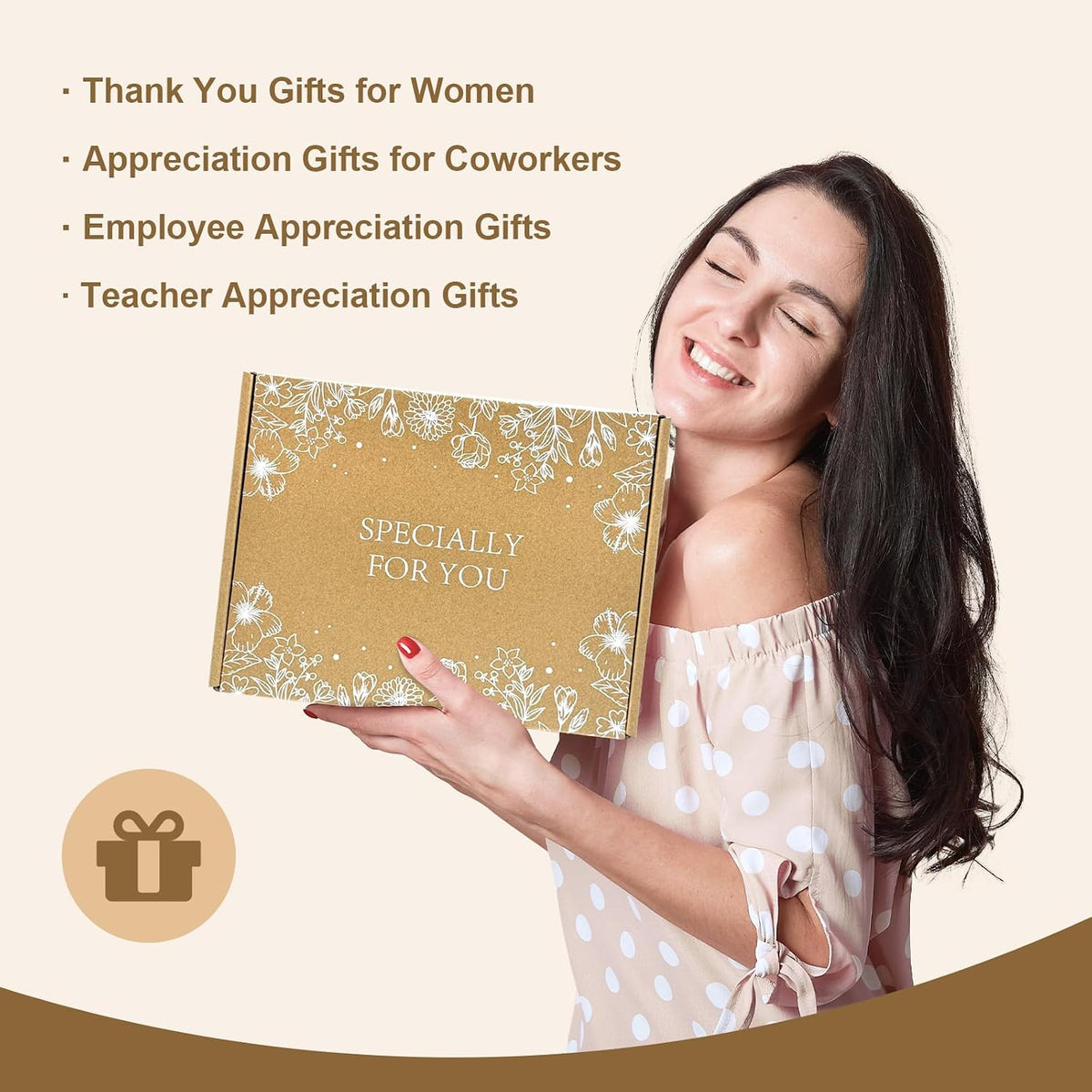 LUICONMO Thank You Gifts for Women, Employee Appreciation Gifts | Back to School Teacher Gift, Bosses Day Gifts for Women Coworkers Mentor Nurse Friends Leaders