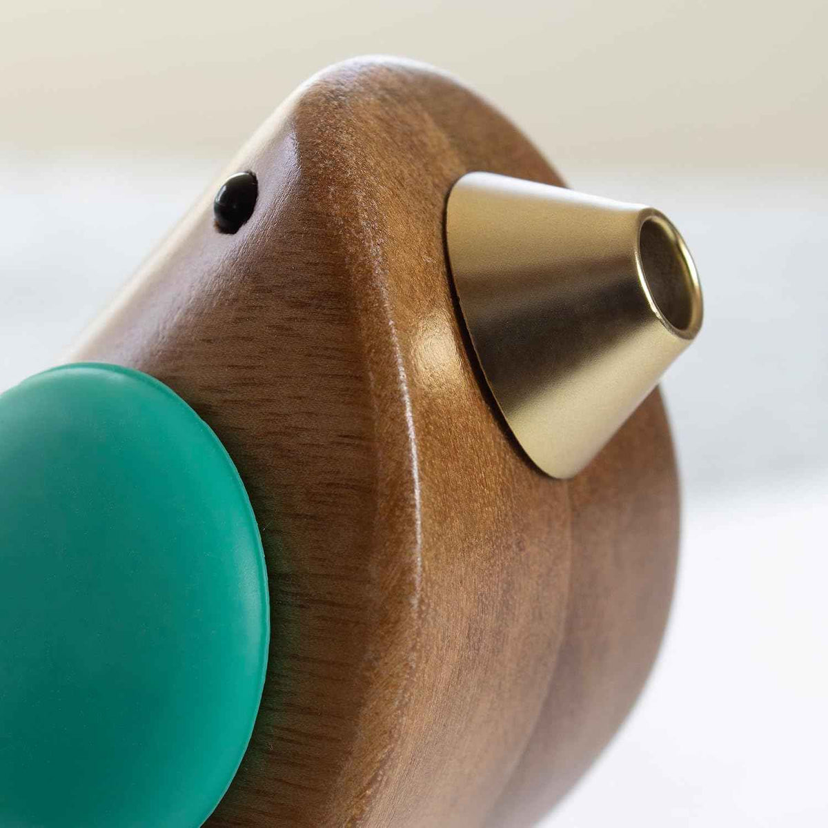Songbird Specialties Singing Bird Wine Bottle Pourer, Turquoise | It chirps as you pour and gets guests smiling. A fun wine gift for bird lovers, wine lovers, and anyone who entertains.