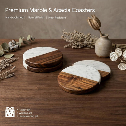 Charcuterie Boards Gift Set - Acacia Wood Cheese Board Set Charcuterie Tray & Serving Platter for Hosting & Entertaining, Bridal Shower Gifts for Women, Gifts for Home, Wedding & Birthday