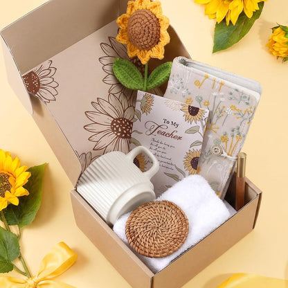 Teacher Comfort Gift Box with Blanket & Mug