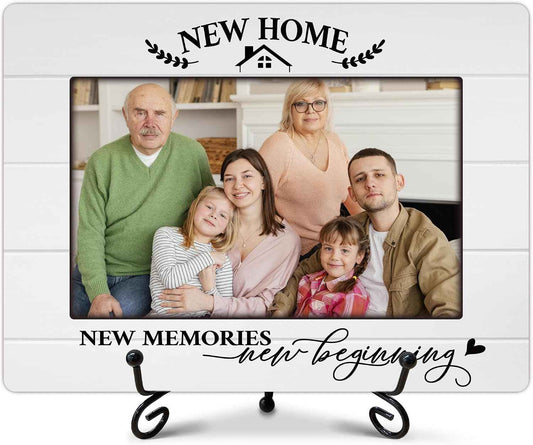 New Home Family Picture Frame for 4 x 6 Photos