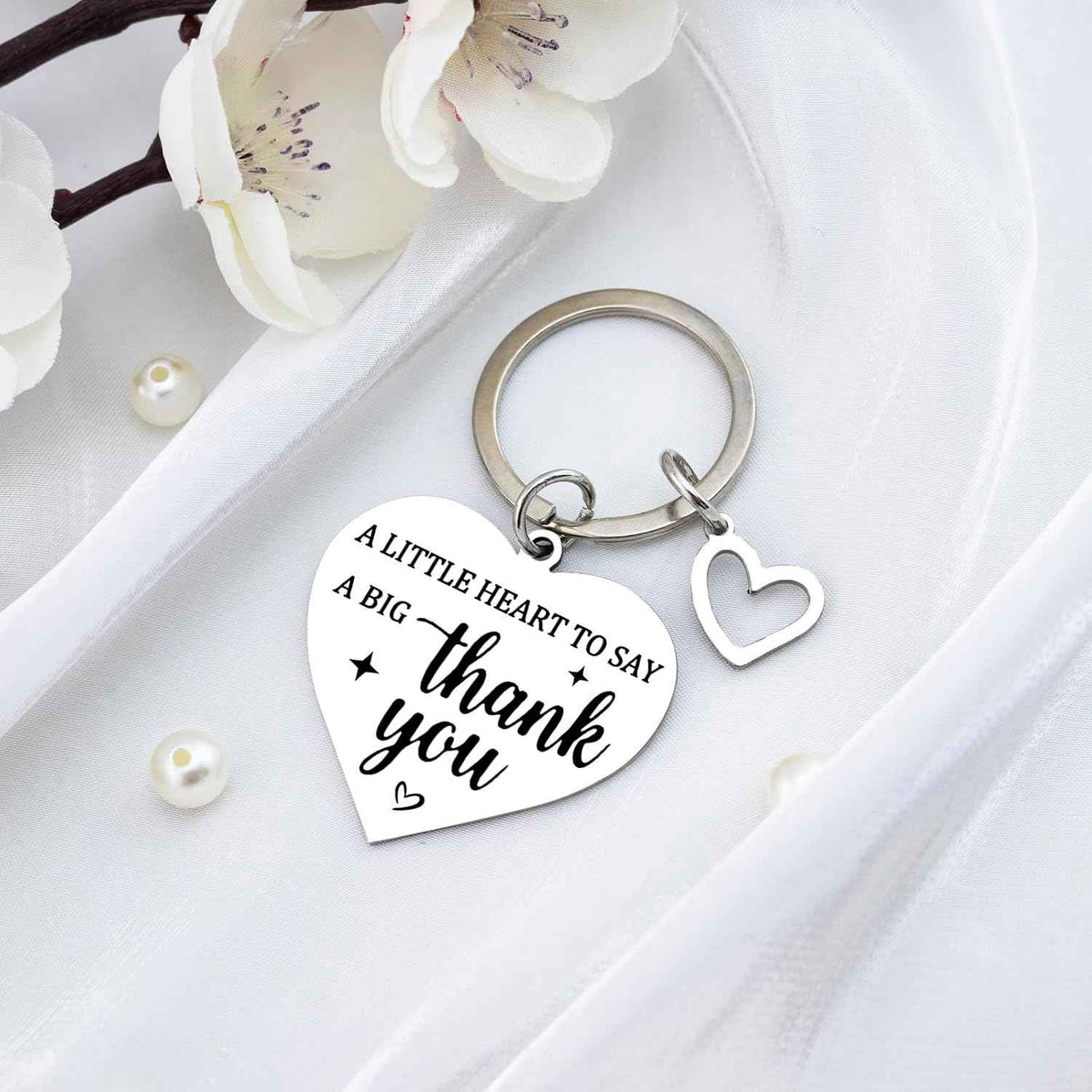 Thank You Gifts for Coworkers Women Men Keychain | Employee Appreciation Gifts for Coworkers Friends Birthday Thanksgiving Gift Thank You Jewelry