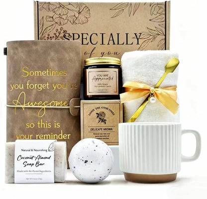 Employee Welcome & Farewell Gift Set in White