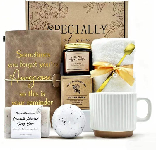 Employee Welcome & Farewell Gift Set in White