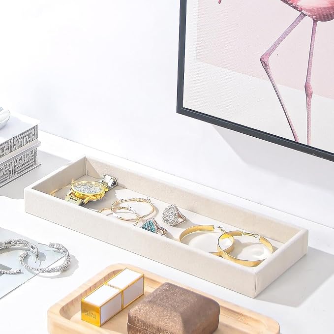 Two-Piece Nightstand Catchall Tray Set - Field & Blessing