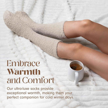 Unboxme Gifts Warm & Cozy Ultra-Luxe Cloud Sock, Gift for Women & Men