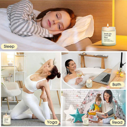 Kosmickiss House Warming Gifts New Home for Men Women, Housewarming Gift | New Home Gift Ideas for New Homeowner, First Apartment Essentials Closing Presents for Home Buyer, Lavender Scented Candle