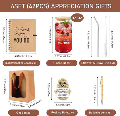 Six-Person Employee Appreciation Gift Set