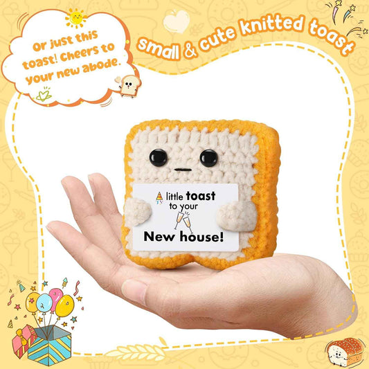 House Warming Gifts New Home, “A Little Toast to Your New House” Housewarming Gifts for Women Men Friend Family Couple, New Homeowner - Closing Presents for Home Buyers - First Apartment Essentials
