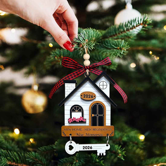 House Warming Gifts New Home, Housewarming Gifts for Women, Couple, Homeowners, House Gift Ideas - New Home Ornament 2026, First Home Ornament 2026