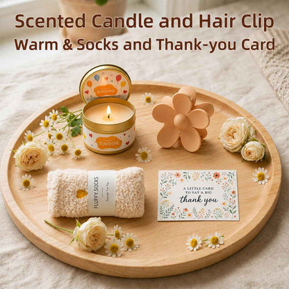 Thank You Gifts for Women 9PCS, Teacher Appreciation Gifts,Employee Appreciation Gift, Administrative Professional Day Gifts,Teacher, Employee, Nurse, Friends, Social Worker