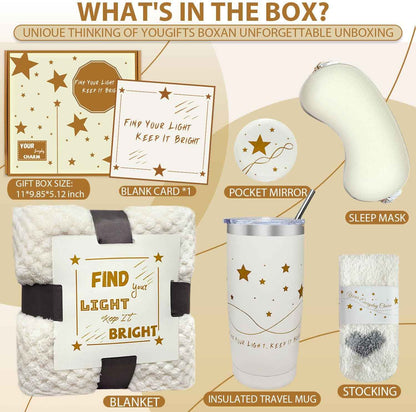 Tumbler & Cozy Blanket Gift Box