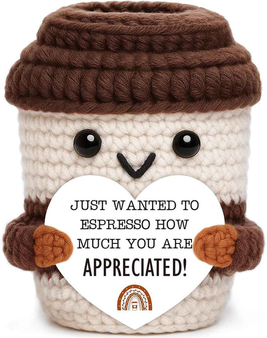 Appreciation Crochet Coffee Cup