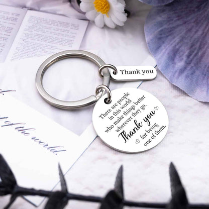 Office Gifts for Coworkers Thank You Keychain Gifts for Women Men | Best Co Workers Appreciation Gifts for Coworkers Women Men Farewell Gift Ideas for Coworkers