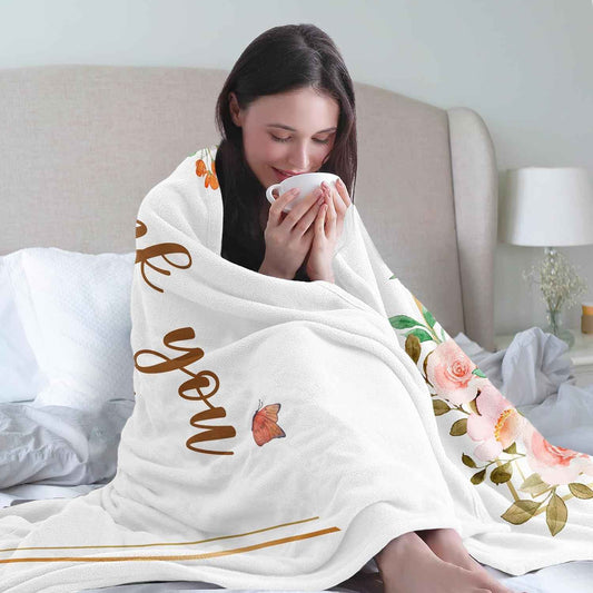 Women's Employee Appreciation Throw Blanket
