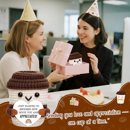 Appreciation Crochet Coffee Cup