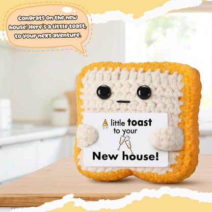 House Warming Gifts New Home, “A Little Toast to Your New House” Housewarming Gifts for Women Men Friend Family Couple, New Homeowner - Closing Presents for Home Buyers - First Apartment Essentials