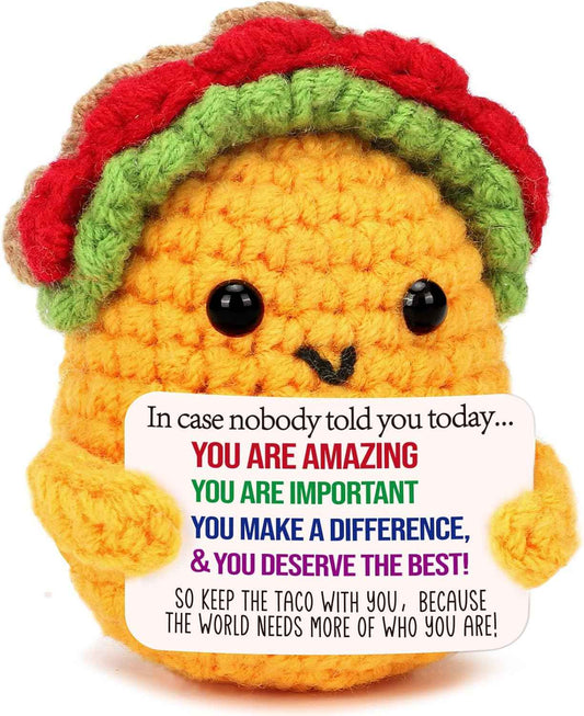 Thank You Appreciation Bosses Day Gifts for Boss Lady Coworker Employee | Teacher Funny White Elephant Gift Adult Difference Maker Retirement Going Away Farewell Gift for Coworker Women Handmade Taco