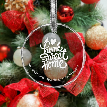House Warming Gifts New Home- Crystal Ornament New Home with Gift Box, Housewarming Gifts Ideas for New House- in Our New Home Gifts Ideas for New House Decoration (New Home 02)