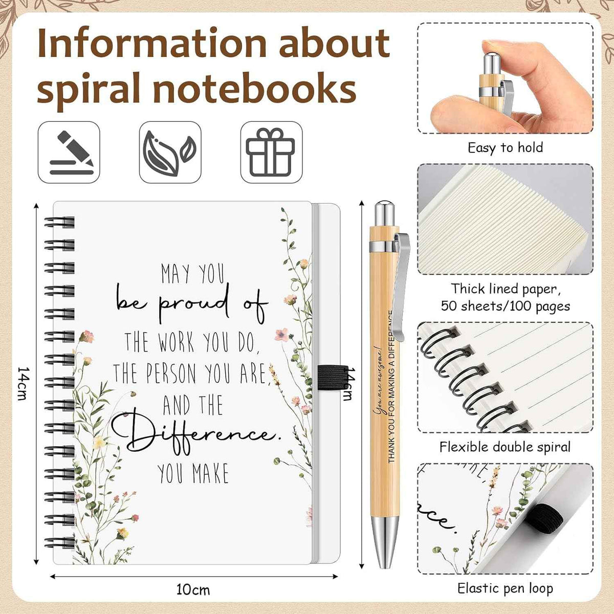 Motipuns 5 Pcs Employee Appreciation Gifts for Coworkers Chaos Coordinator Thank You Gift Women Teacher Friends Leaders