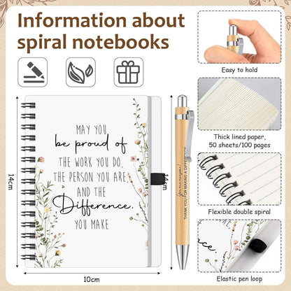 Motipuns 5 Pcs Employee Appreciation Gifts for Coworkers Chaos Coordinator Thank You Gift Women Teacher Friends Leaders