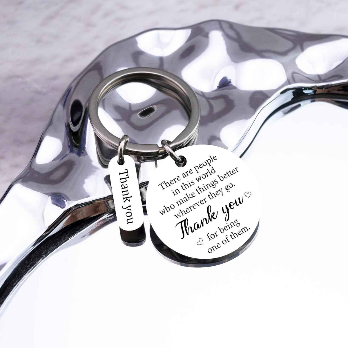 Office Gifts for Coworkers Thank You Keychain Gifts for Women Men | Best Co Workers Appreciation Gifts for Coworkers Women Men Farewell Gift Ideas for Coworkers