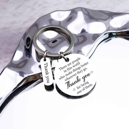 Office Gifts for Coworkers Thank You Keychain Gifts for Women Men | Best Co Workers Appreciation Gifts for Coworkers Women Men Farewell Gift Ideas for Coworkers