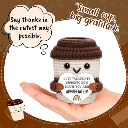 Appreciation Crochet Coffee Cup