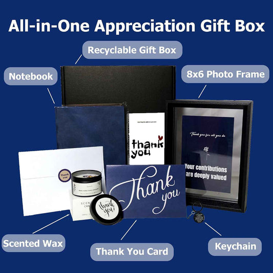 Employee Appreciation Gifts Bulk Thank You Gift Box Work Gift Baskets Difference Maker Gift Box for Coworkers, Office Staff, Team, Mentor, Friends, Leaders, Boss, Teachers, Farewell, Retirement