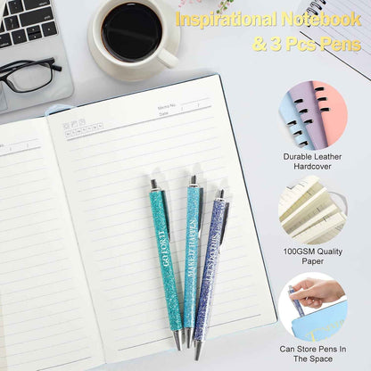 Employee Appreciation Gifts, Appreciation Gifts for Coworkers, 8 Pcs Christmas Gift for Employees Coworkers Teacher Staff Principal Nurse, Cool Thank You Gifts Baskets w/ Tumbler Notebook (Blue)