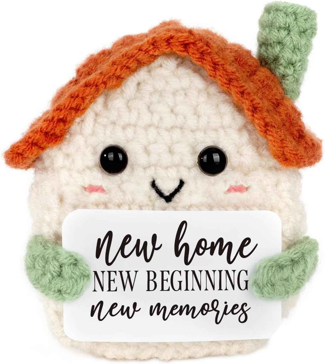 Crochet House Warming Gifts for Couple Women Housewarming | New Home Beginning Essentials Gift for First Home Homeowners Ideas Present for Christmas Stocking Stuffers