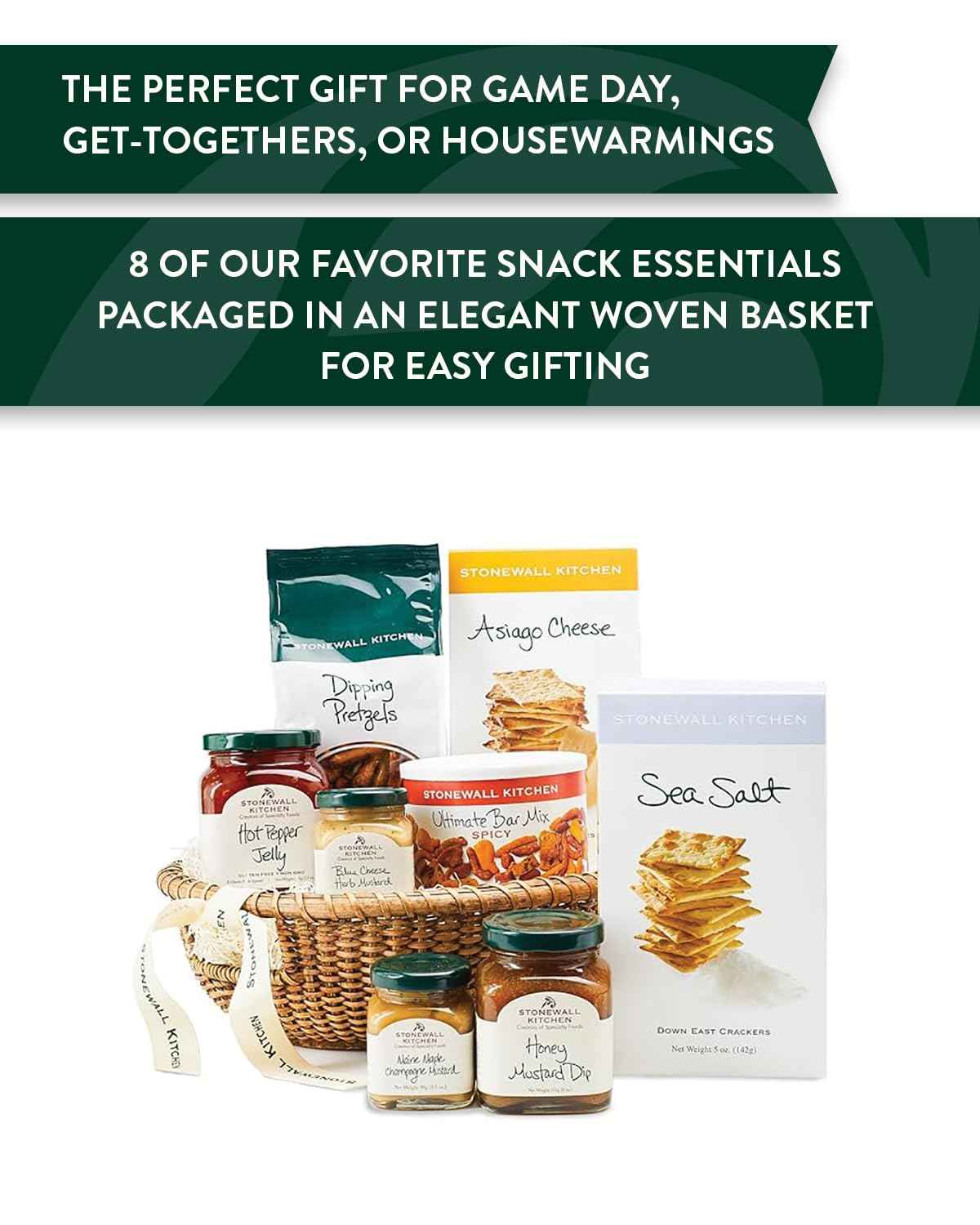 Stonewall Kitchen Hostess Gift Basket - 8 Piece Basket