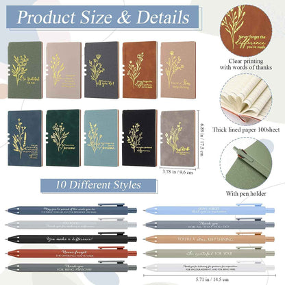 Ten-Set Mug, Notebook & Pen Appreciation Kit