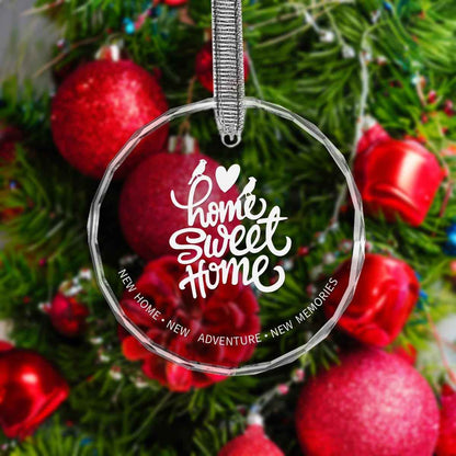 House Warming Gifts New Home- Crystal Ornament New Home with Gift Box, Housewarming Gifts Ideas for New House- in Our New Home Gifts Ideas for New House Decoration (New Home 02)